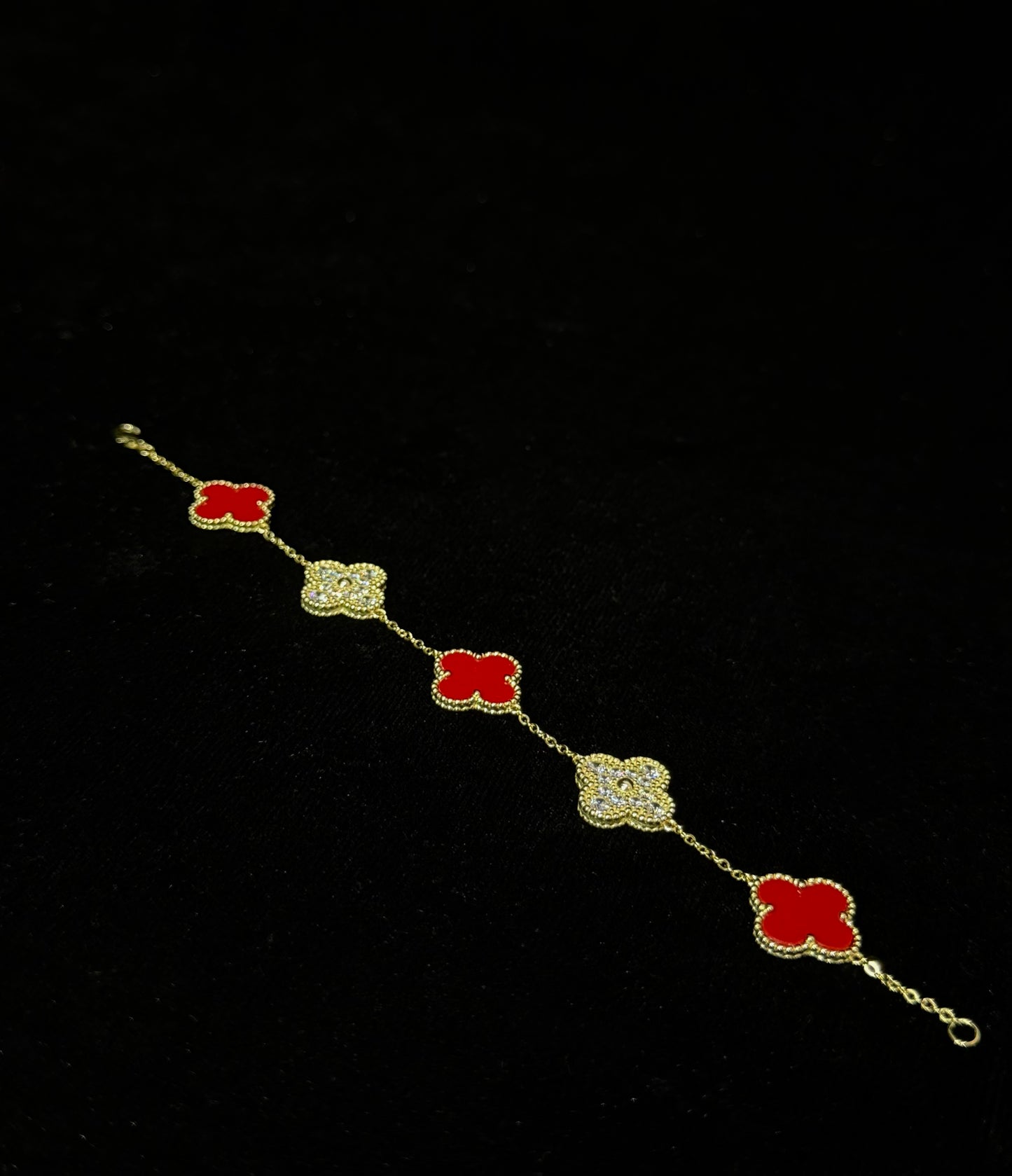 Pulso T/ Van Cleef Doble Trébol