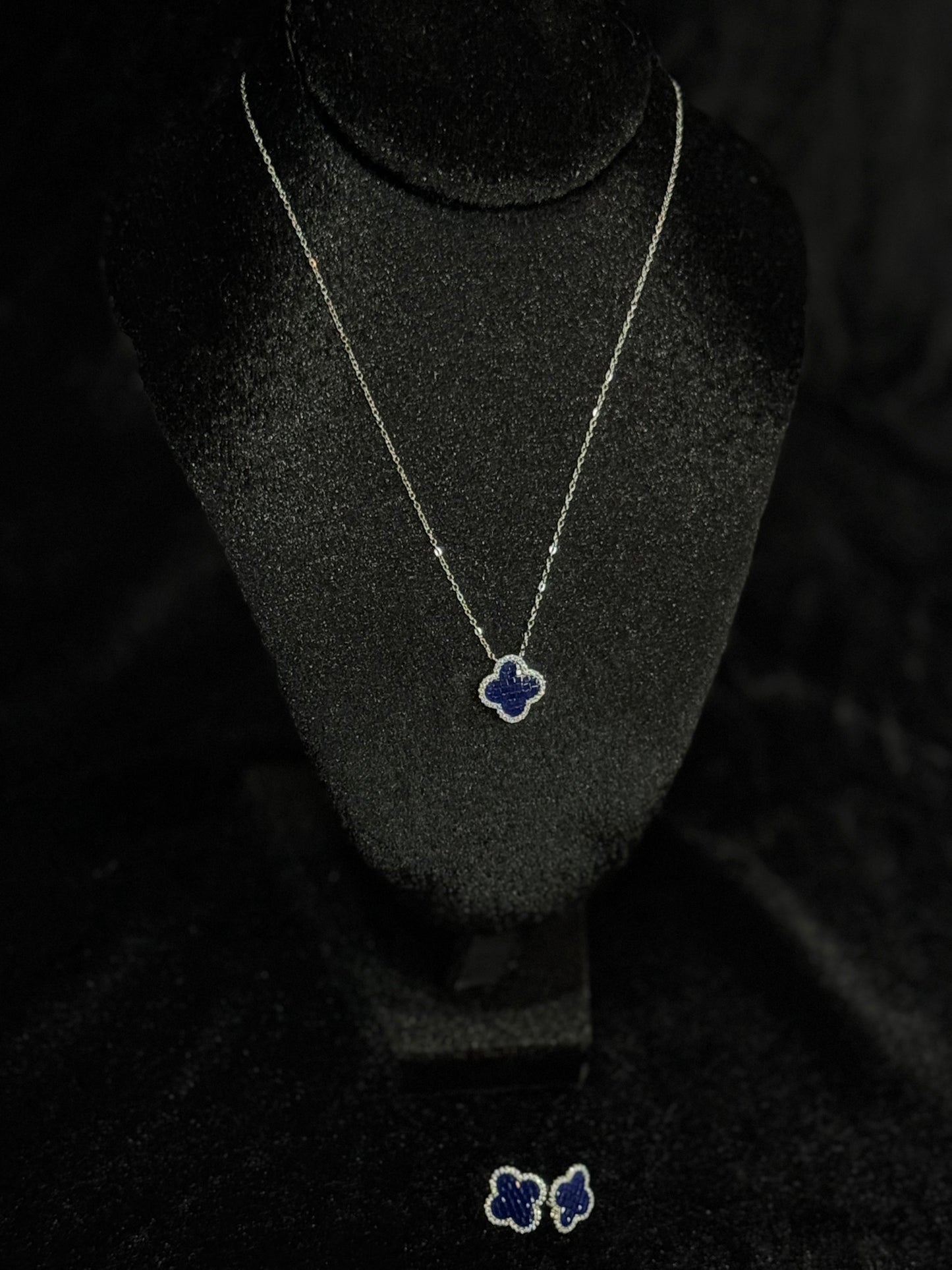 Conjunto T/Van Cleef Zafiro