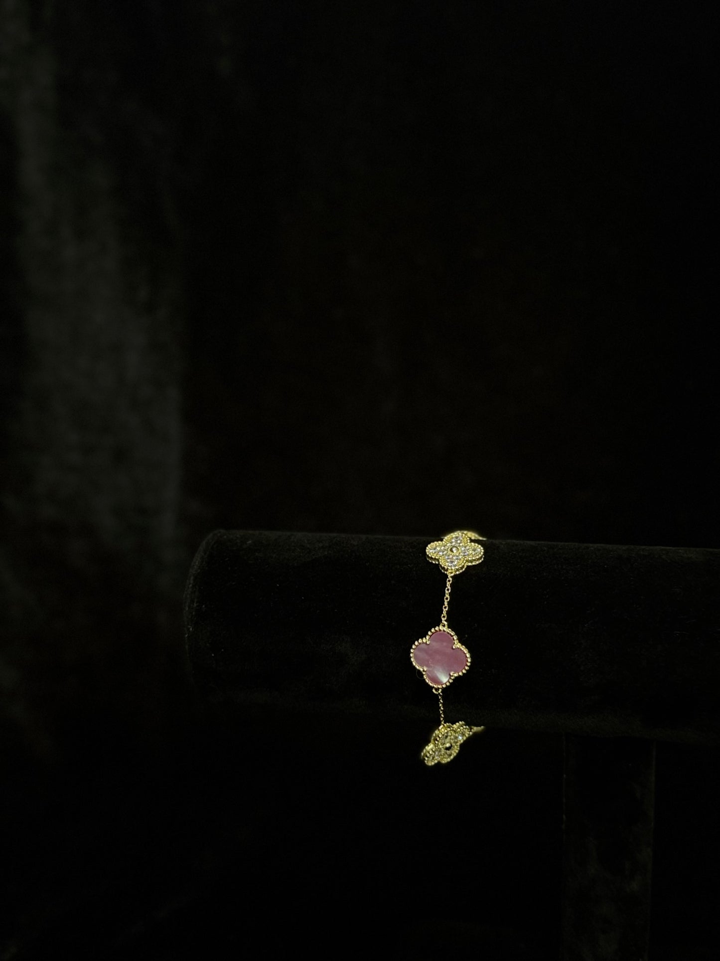 Pulso T/ Van Cleef Doble Trébol