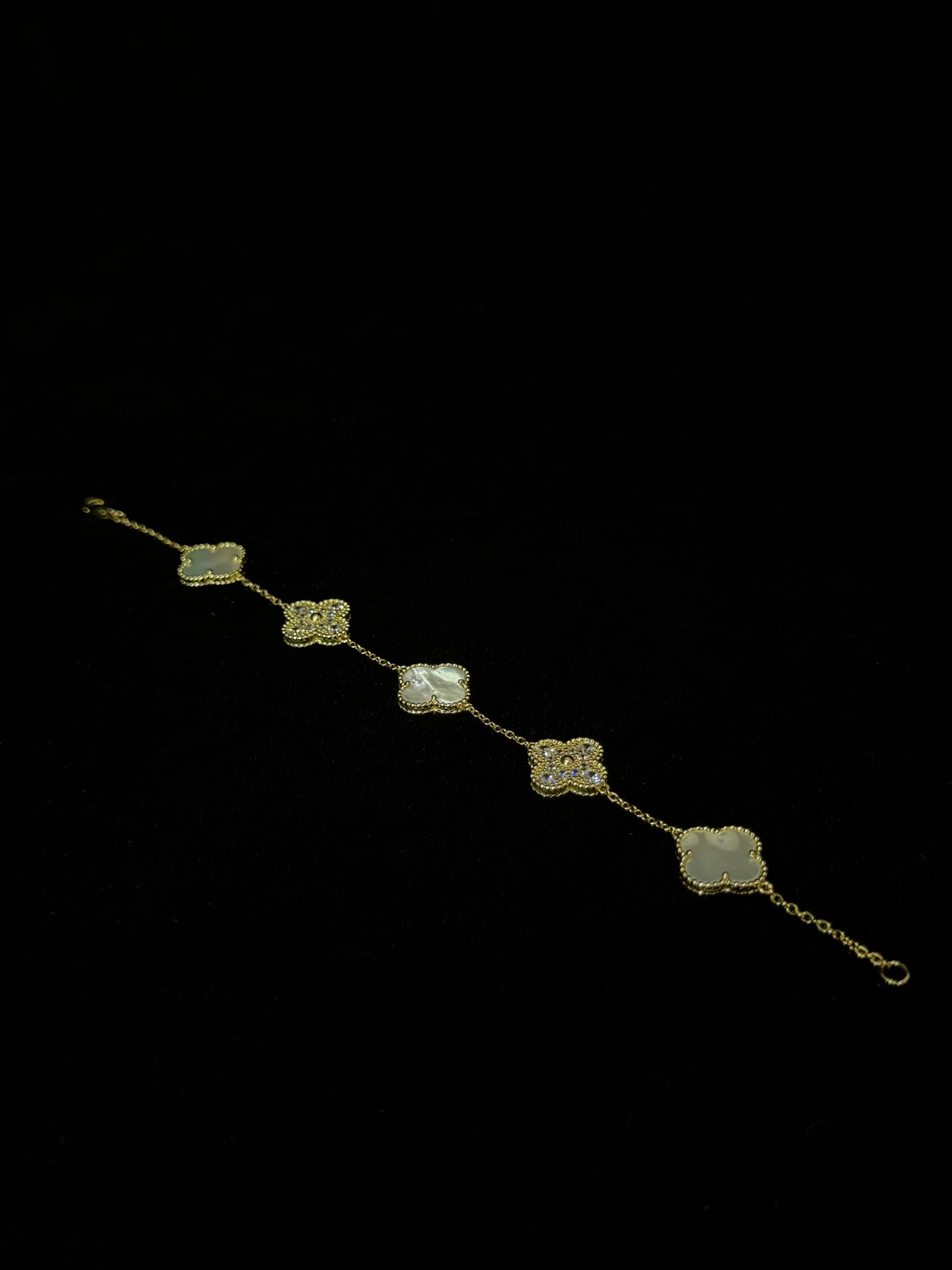 Pulso T/ Van Cleef Doble Trébol