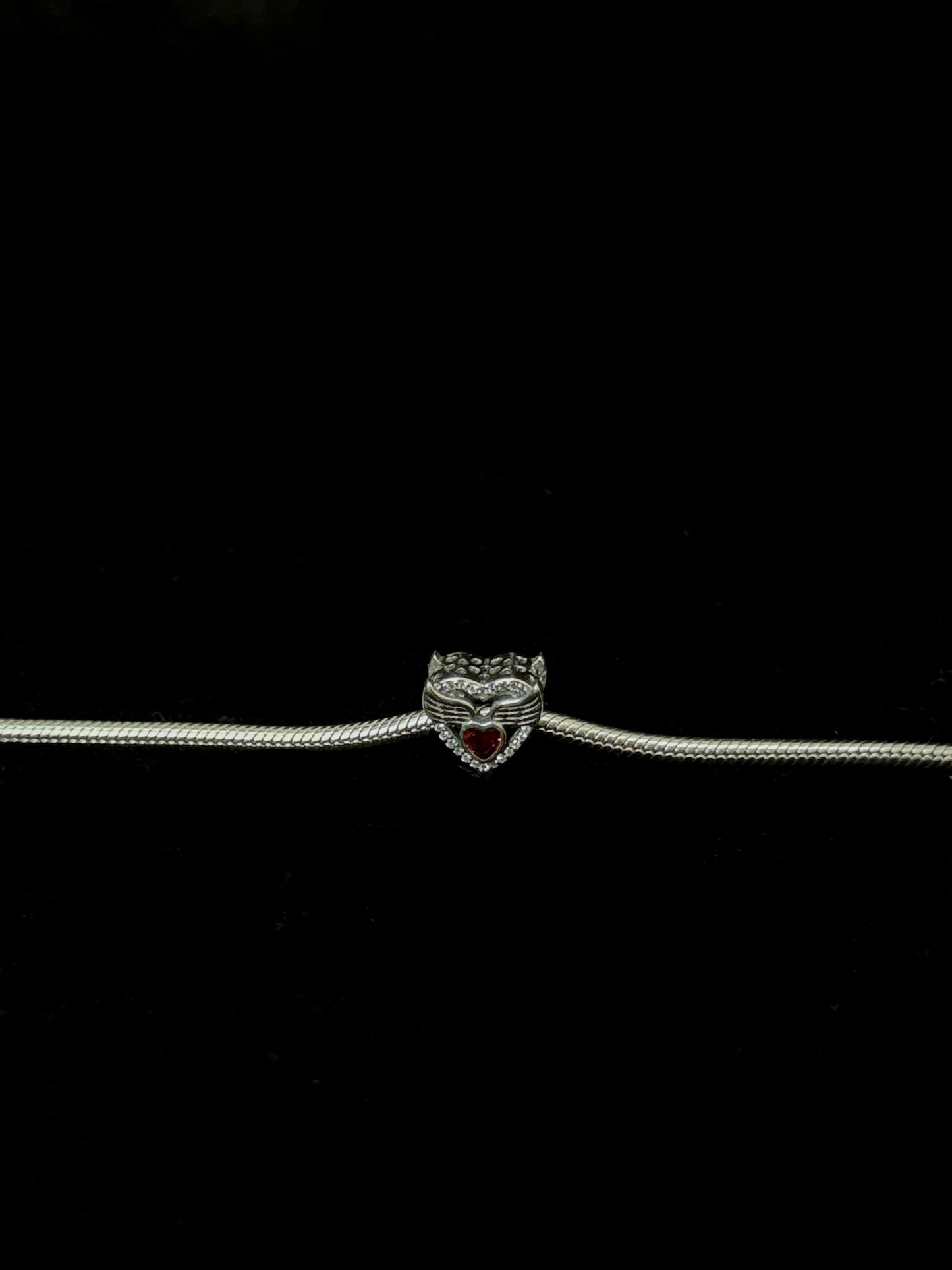 Charm Corazón Rubí