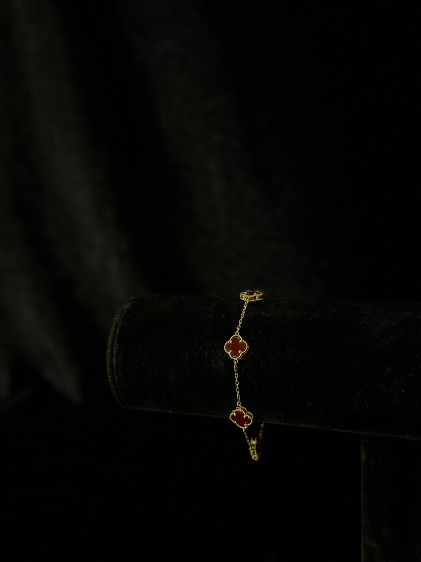 Pulso Tejido T/Van Cleef Oro 10K
