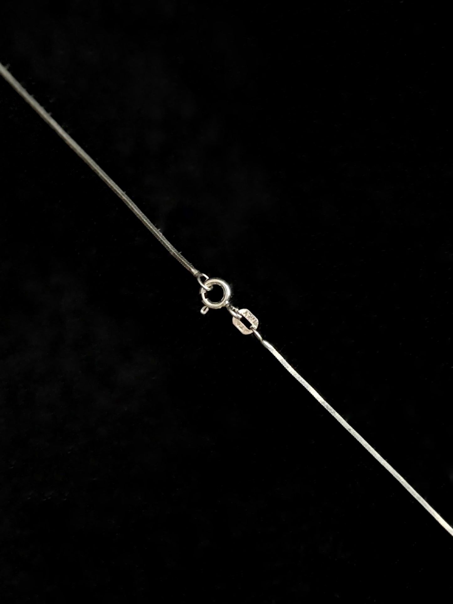 Cadena Tejido Snake Cuadrada