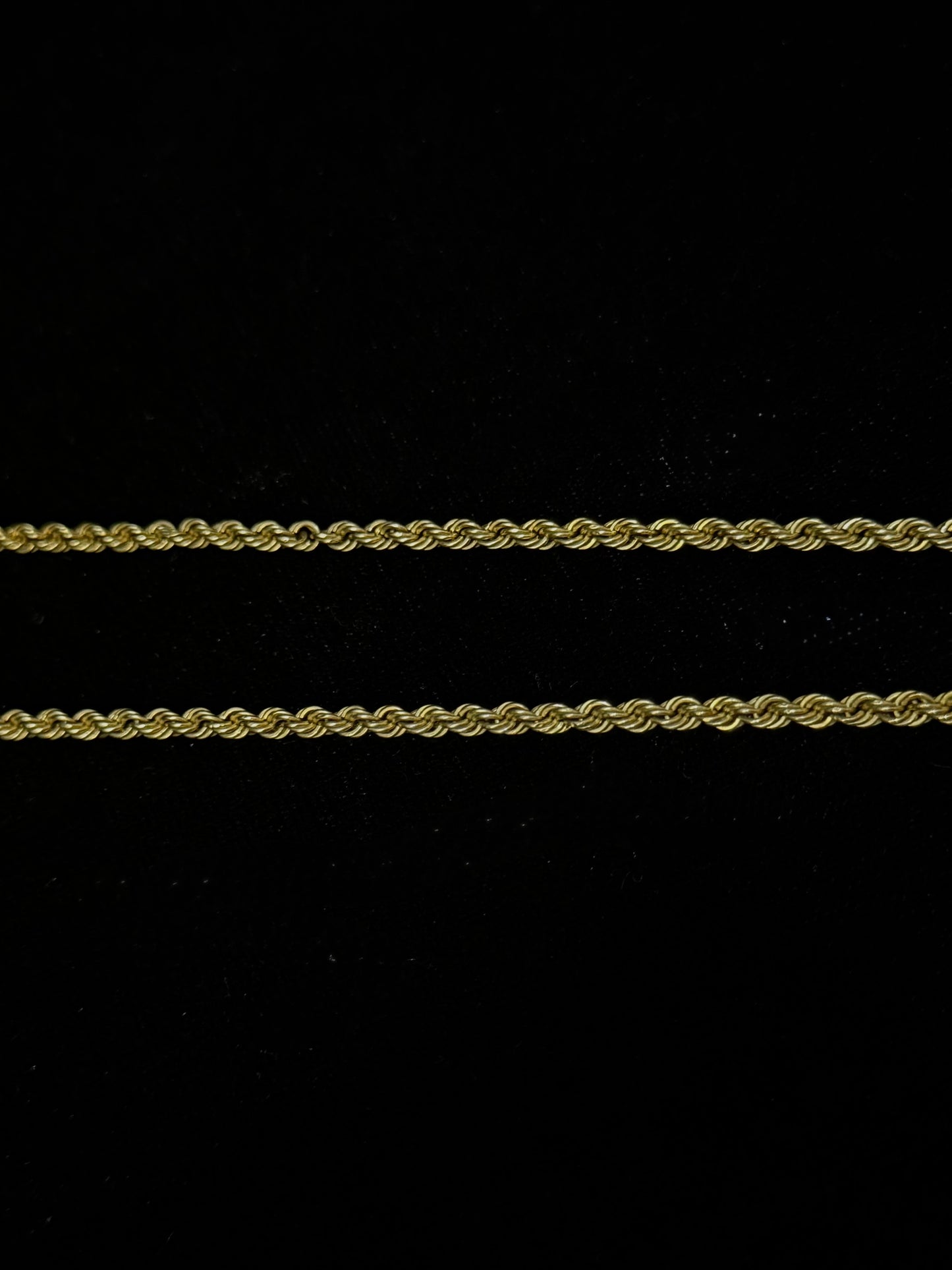 Cadena Tejido Torzal Oro 10K
