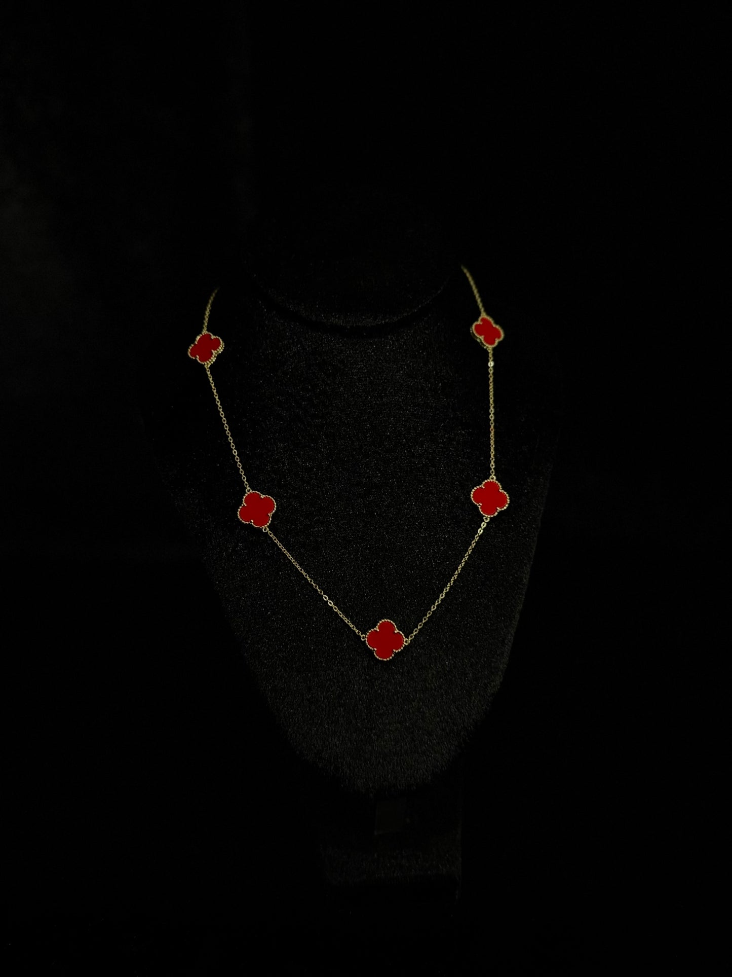 Cadena T/ Van Cleef Icon Red
